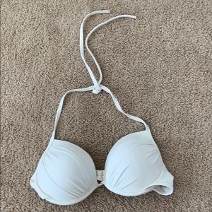 white bathing suit top 36 B